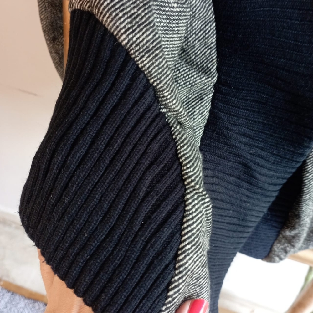 Checkered Korean Short Coat - Picture 13 of 17